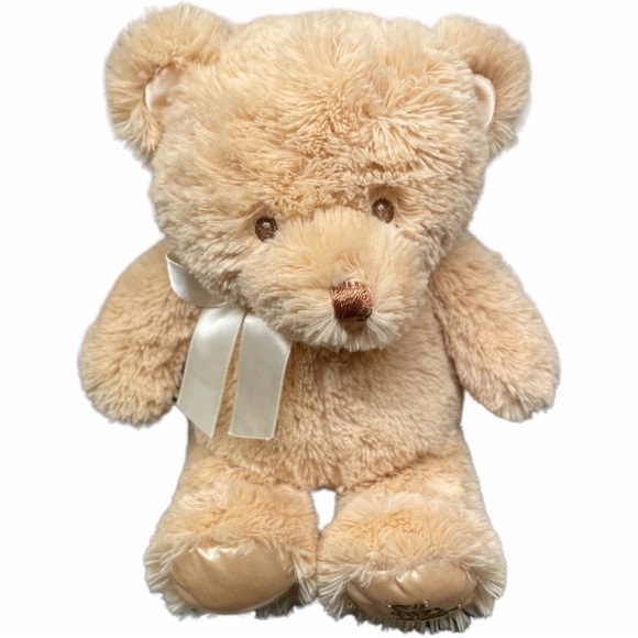 Gund My First Teddy Plush Stuffed Animal Baby Soft Cuddle Buddy Tan 10 inch - Picture 2 of 13